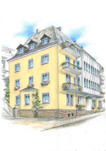 Hradschin 7, Wohnung 8 ~~~ Einbauküche, Fußbodenheizung, Klimaanlage, Außenrollläden zur Südseite, Aufzug, Maisonette, Balkon, Loggia, Tageslichtbad mit Wanne und Dusche, Duschbad, Keller - Photo 1